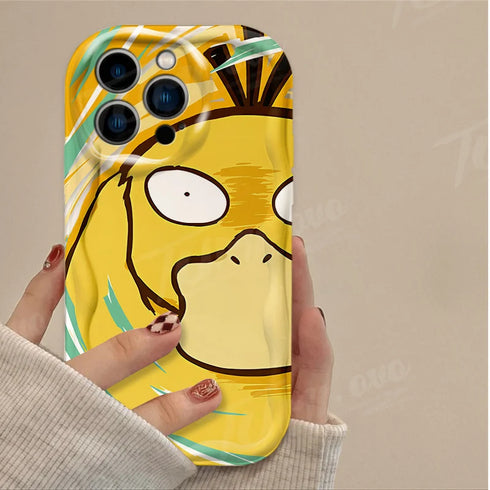 Cute Pokemon Silicone Case for iPhone 15 Pro Max, 14, 13, 12, 11, X, XR, XS, 8, 7, 6, SE